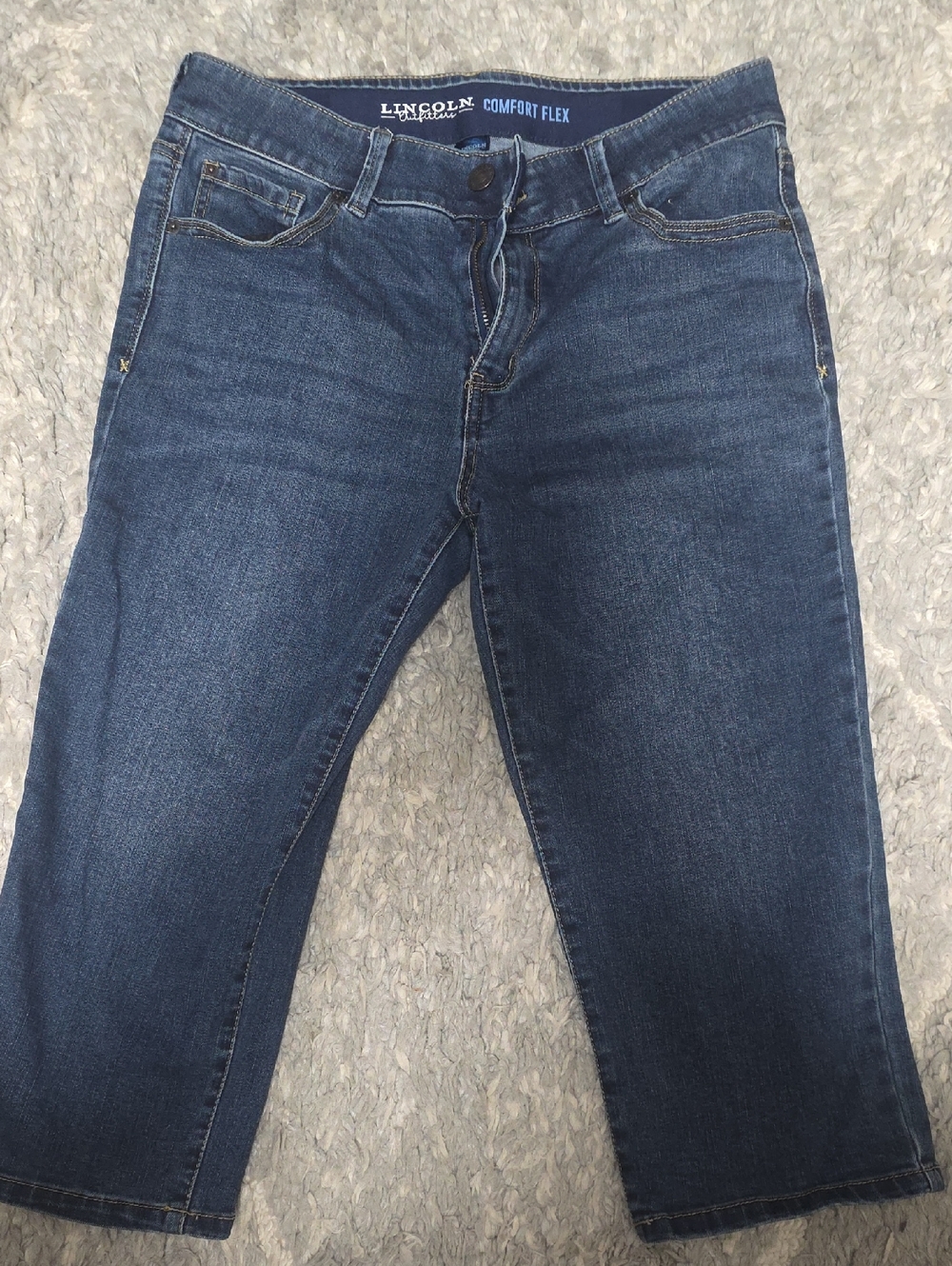 Comfort Flex women's Dark Blue Long Shorts  Jeans
